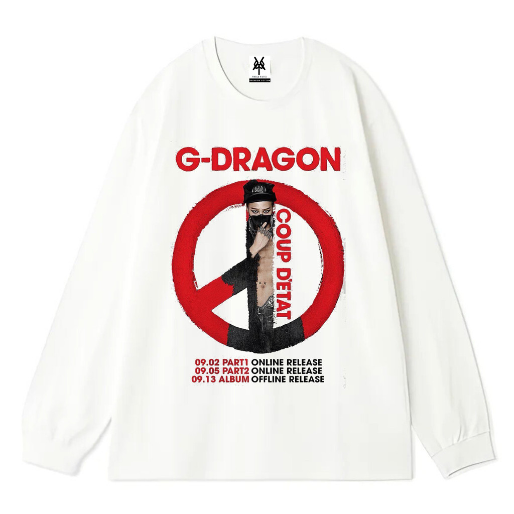 Patternmerch "G-Dragon coup detat" Oversize T-Shirt | Longsleeve Oversized | Kaos