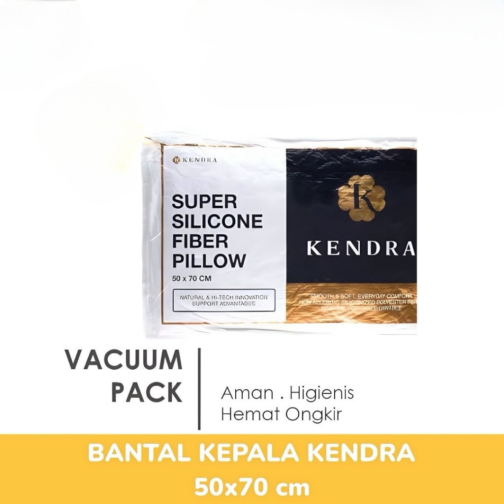 KENDRA - BANTAL KEPALA / GULING SUPER SILIKON