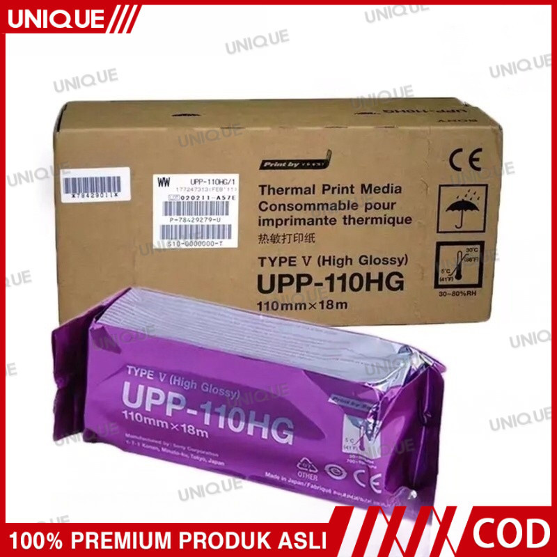 

UNIQUE- Paper sony 110hg/ printer sony / kertas thermal/ printer USG(compatibl /