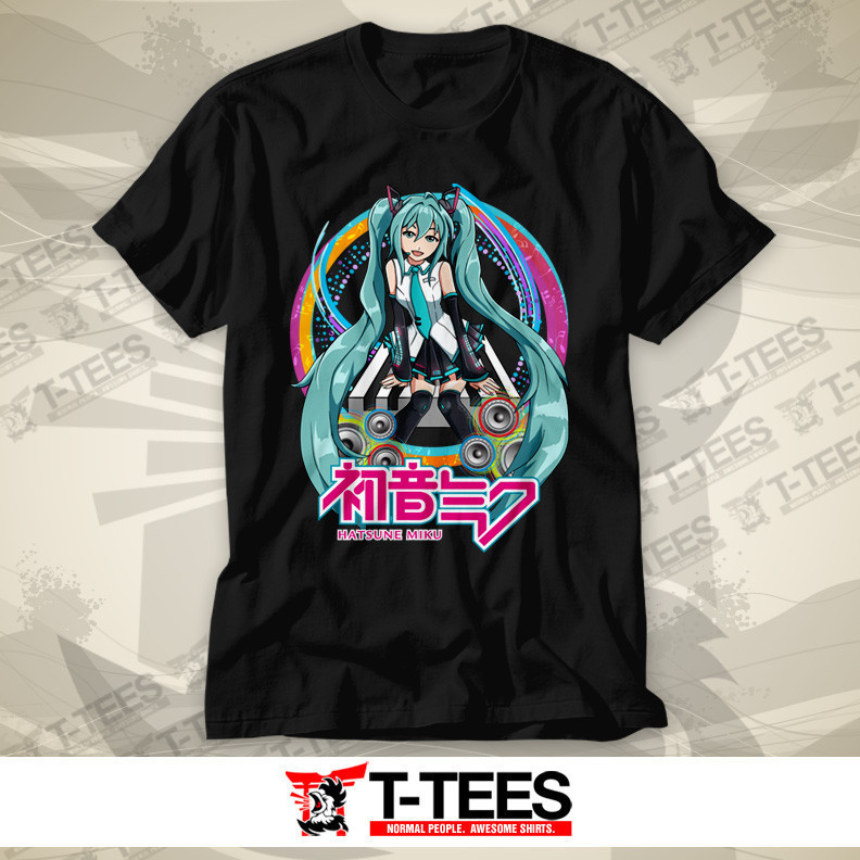 Kaos Baju Hatsune Miku Vocaloid T-Shirt