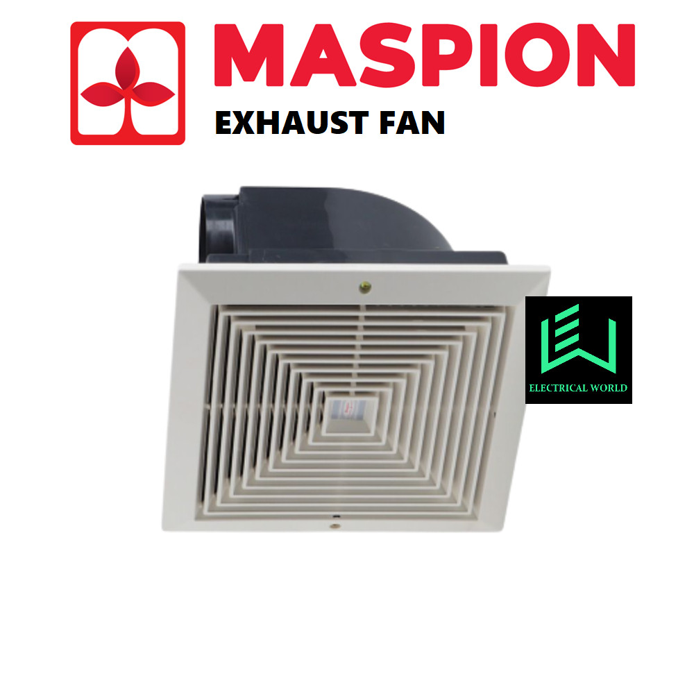 MASPION Exhaust Fan MV-16 EX Kipas Plafon Heksos Hexos Cerobong MV16EX MV-16EX MV 16 EX Original