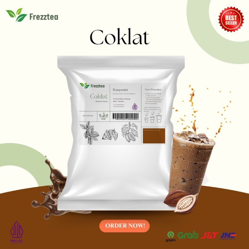 

FREZZTEA Bubuk Minuman Coklat 1kg / Powder Coklat / Bubuk Minuman kekinian dan termurah