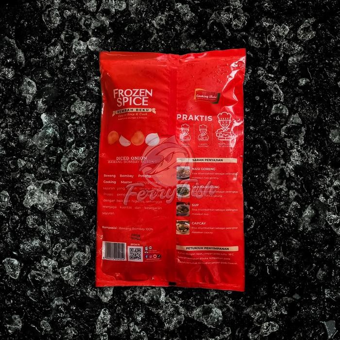 

Promo Bawang Putih Potong / Garlic Diced / Bawang Putih Iris / Rempah Beku / Frozen Spice 4x4mm 500 Gram