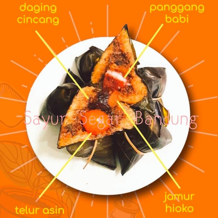 

Promo Bacang Special "Kebonjati" Bandung Asli!! (Daging Babi) - Beras