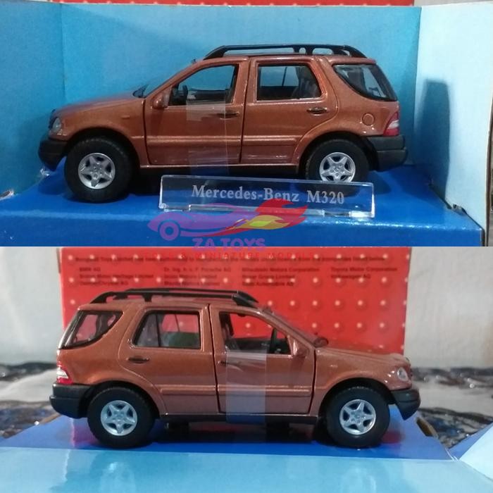 EX99... Diecast Mercedes Benz ML Class 320 Brown by Cararama Skala 1:43