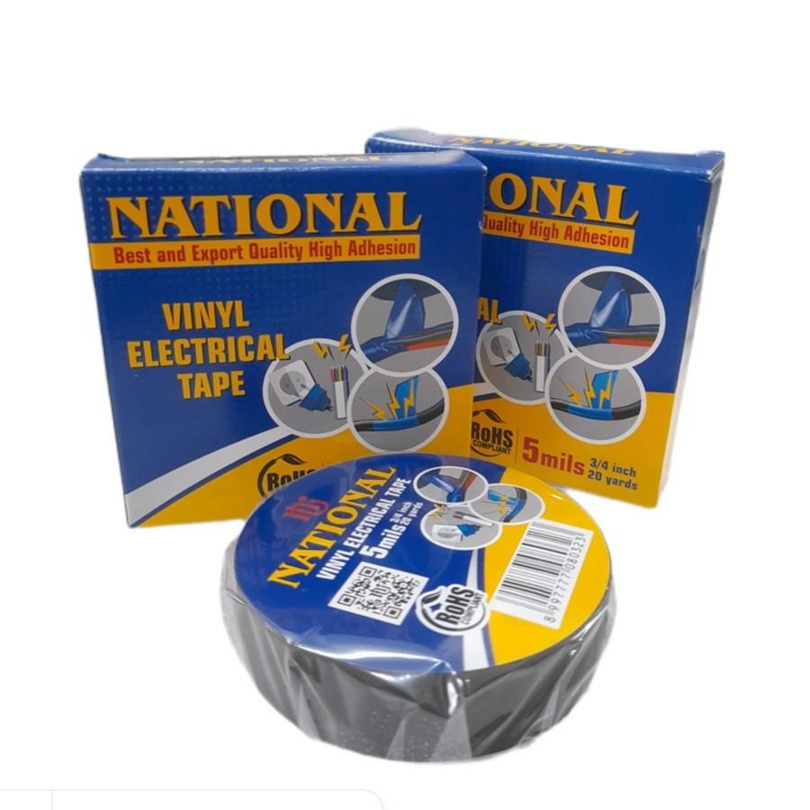 

National Isolasi Listrik Vinyl Hitam