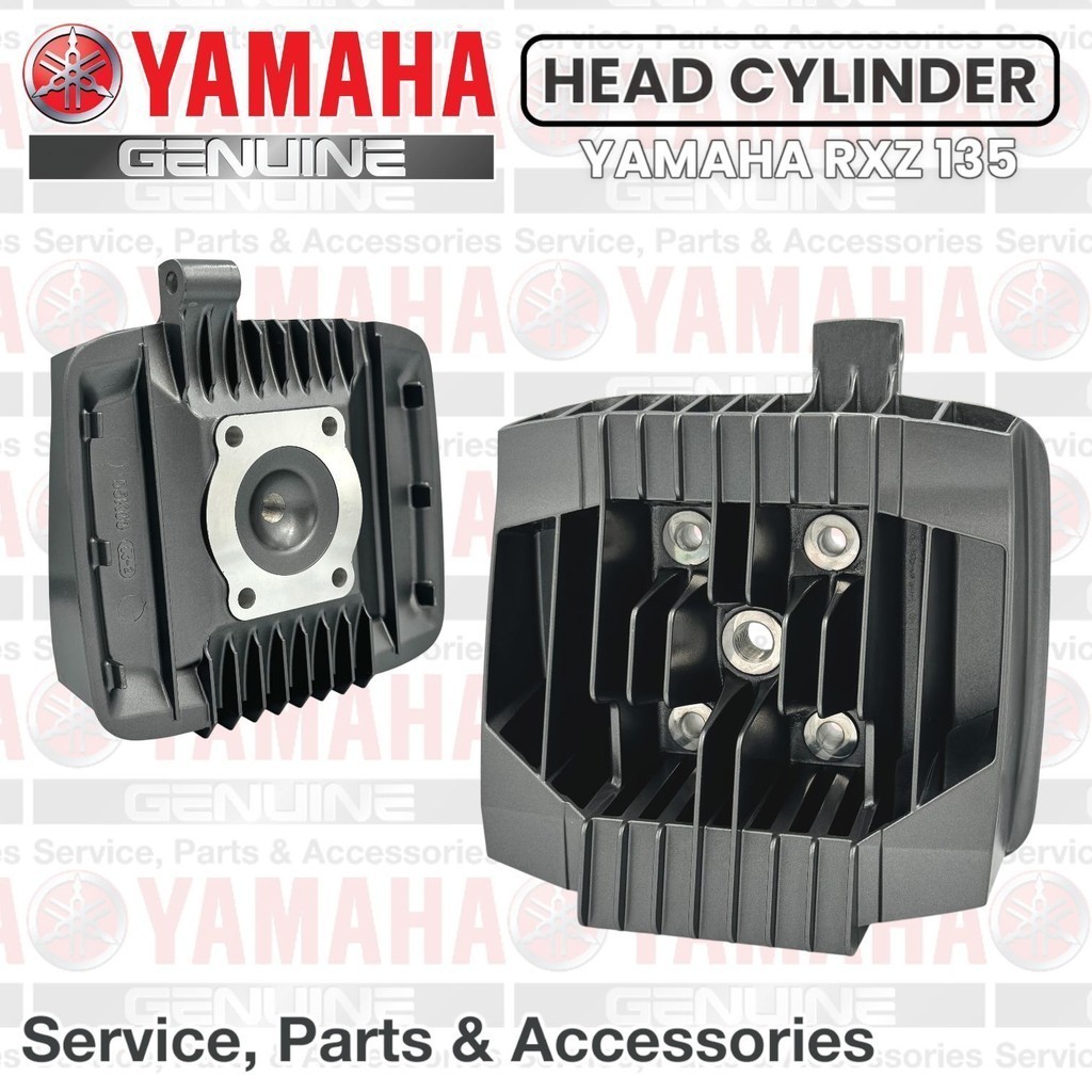 FYP Blok Head RXZ Block Cylinder YAMAHA Motor RXZ 135 GREY