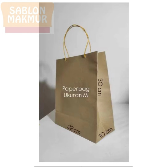 

Paper Bag M Tas Hadiah Tas Hampers Souvenir Tas Kado Shopping Bag Gift Box Tas Gift / Paper Bag Kado