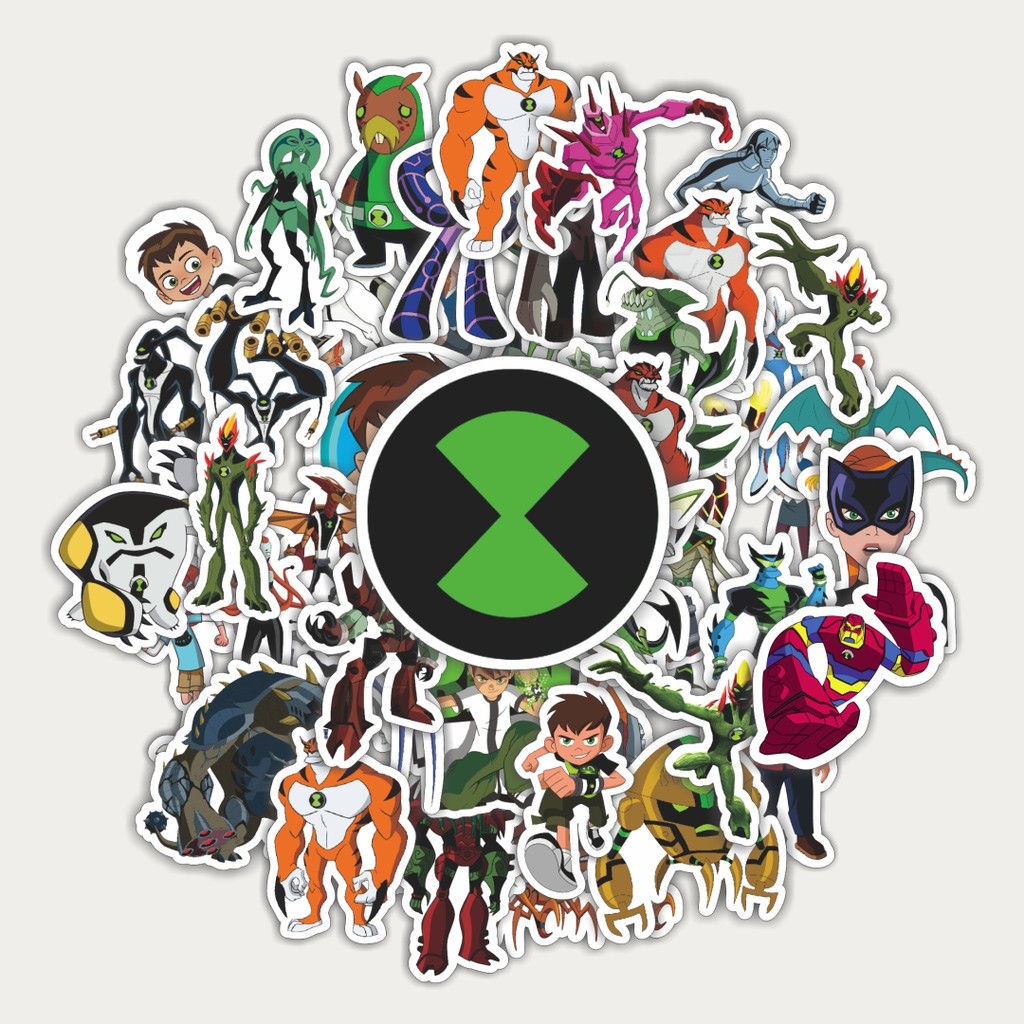 

Sticker Pack Stiker Kartun Series Ben Ten Karakter Mix 4 | Sticker TUMBLR | Stiker LAPTOP KOPER HELM