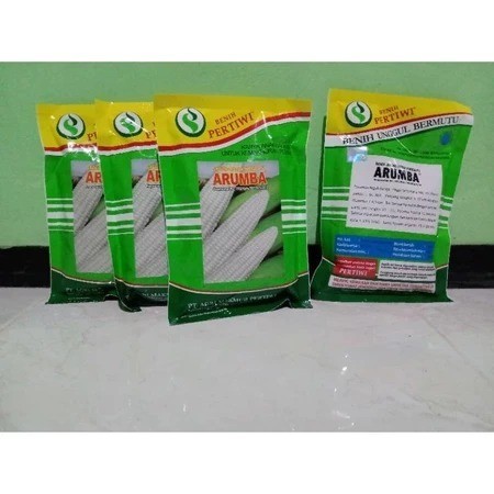 

HOT PROMO !!! Benih Jagung ketan manis ARUMBA 250 gram jagung putih pulut manis EXP 2026