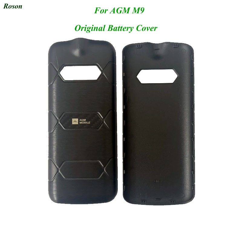 Roson for AGM M9 4G Battery Case Protective Battery Back Cover Fit Replacement For AGM M9 2G Mobile 