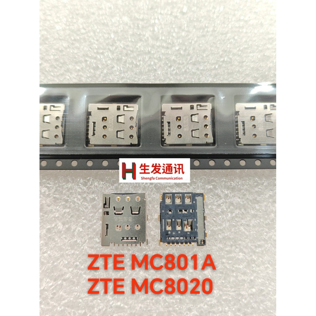 10-50pcs/Original Sim Card Reader Tray Slot For ZTE MC801A ZTE MC8020 MU5120