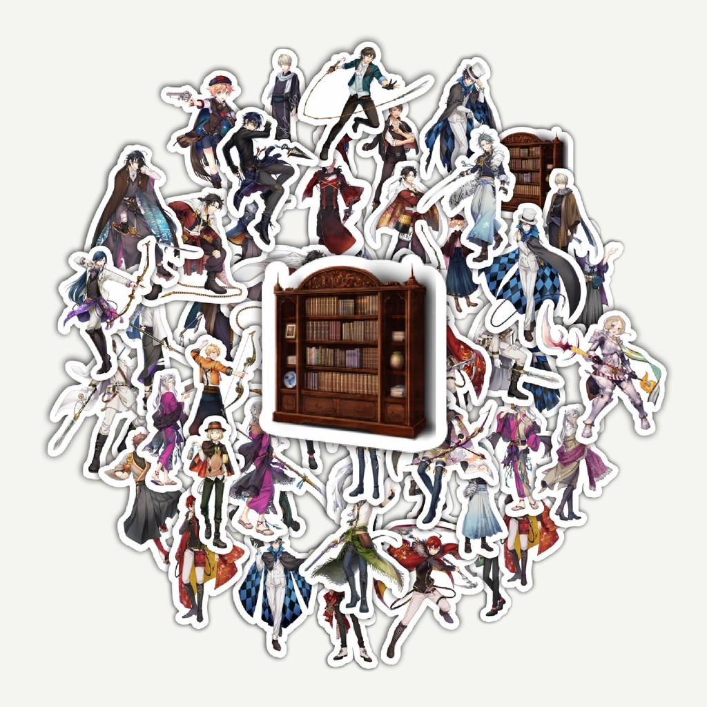 

Sticker Pack Stiker Game Series Bungo To Alchemist Character Mix 1 | Sticker TUMBLR | Stiker LAPTOP KOPER HELM