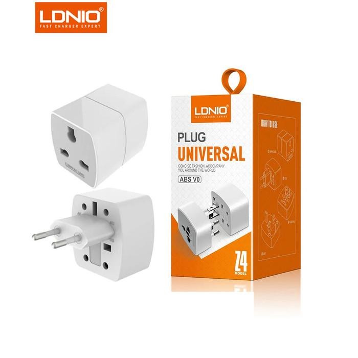Universal PLUG Travel Power Socket Adapter 6A ORIGINAL LDNIO PALING MURAH - LDNIO Z4 - LDNIO Z4