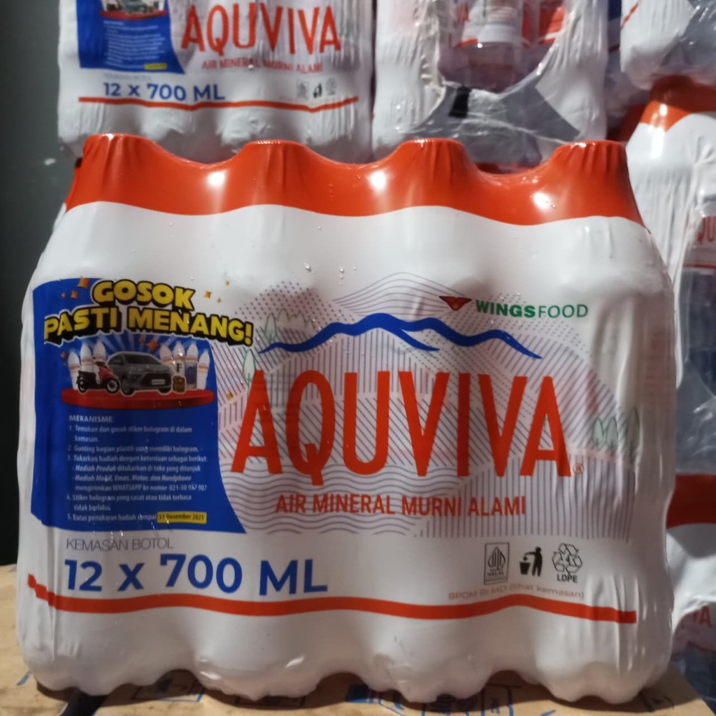 

AQUVIVA uk 700ML (1 DUS ISI 12 BOTOL)
