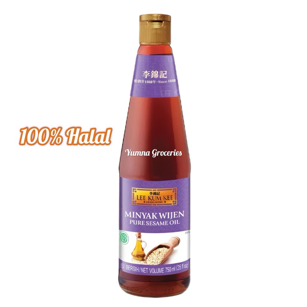 

[TERMURAH] Lee Kum Kee Minyak Wijen 750ml – Pure Sesame Oil 100% Halal Original Import