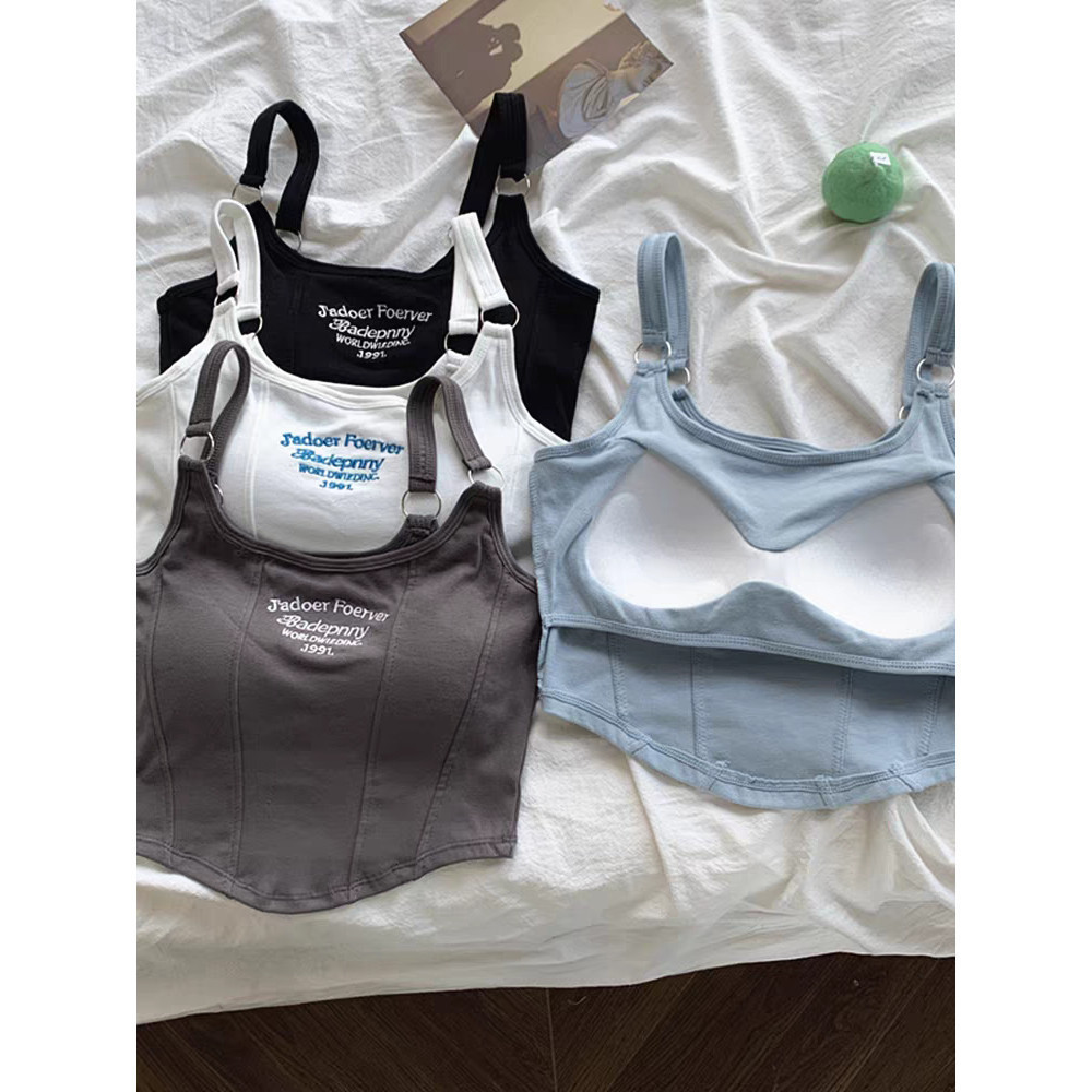 (TBFG) TANKTOP BRA || BRA FASHION GYM BRA PUSH UP WANITA TANPA KAWAT ELASTIS SEXY IMPORT