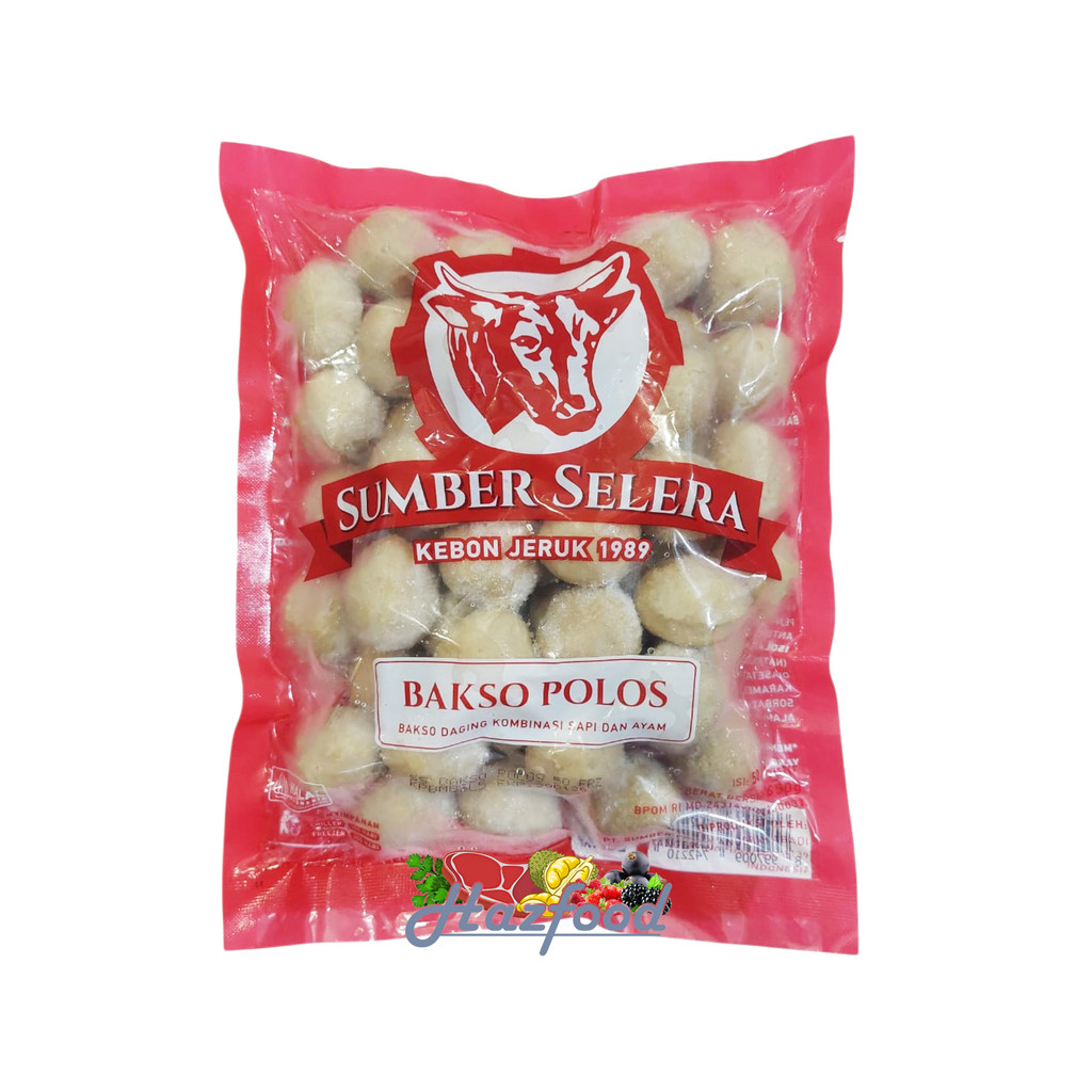 

Sumber Selera Bakso Sapi dan Ayam - Polos Isi 50 pcs