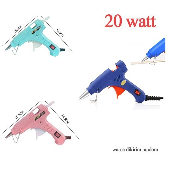 

(TS) PISTOL LEM TEMBAK GLUE GUN 20W ON OFF