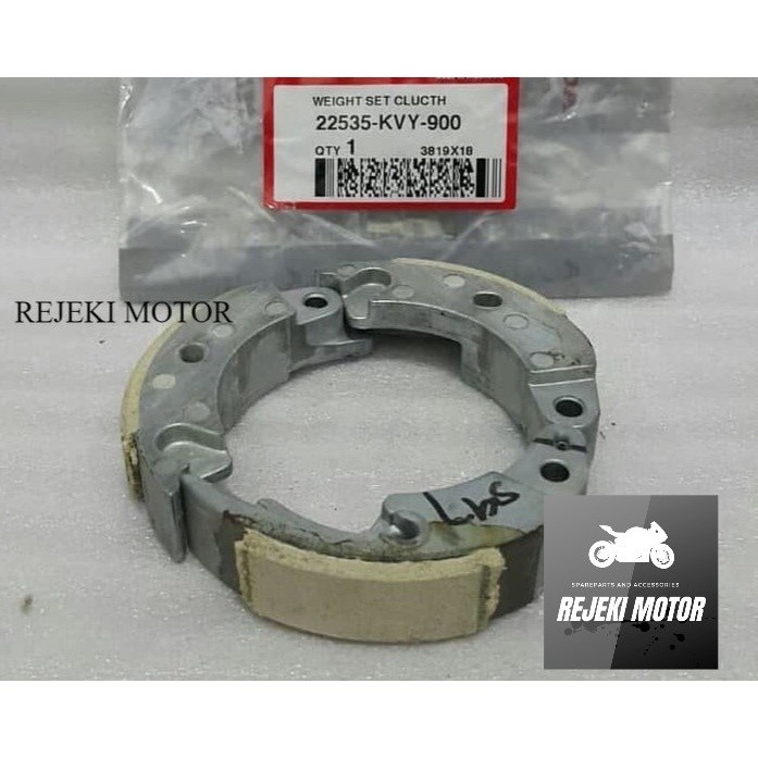 (HB) Kampas Ganda Beat Karbu scopy Scoopy Karbu 22535 KVY 900 ori ahm