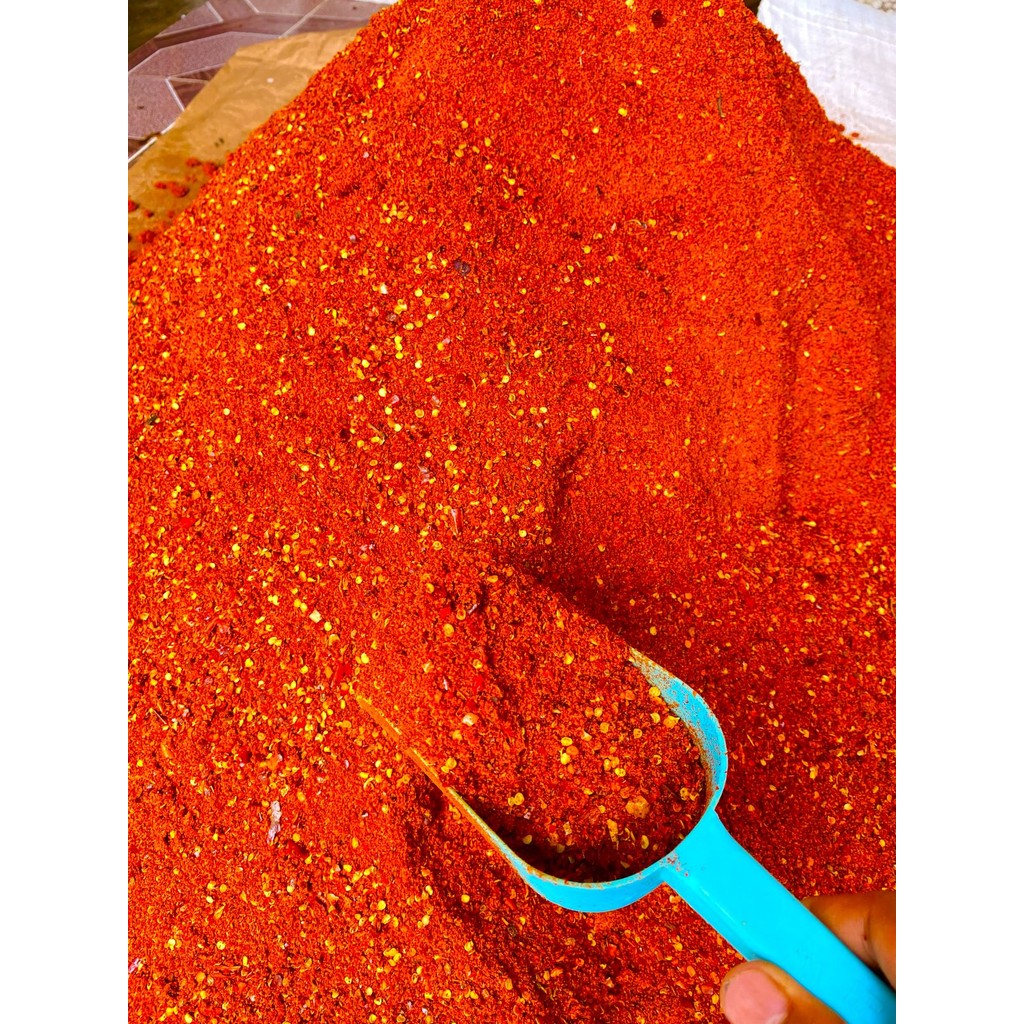 

TERLARIS - CABE BUBUK EXTRA PEDAS 1 KG SUPER PREMIUM - CABE BUBUK KASAR WANGI DAUN JERUK