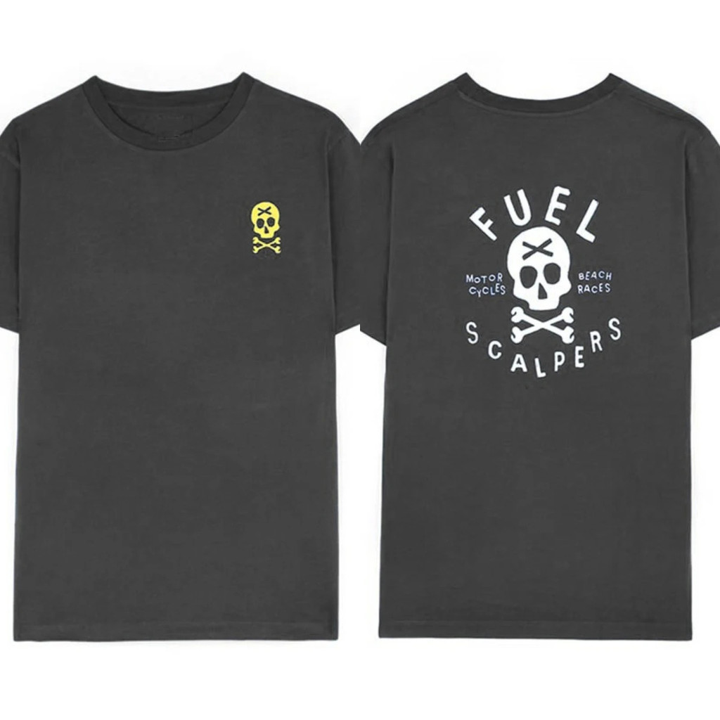 Fuel X Scalper FXS T-shirt Summer Light Luxury Brand Loose and Light Men's and Women's Millennial St