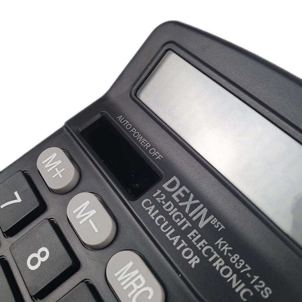 

1CLICK2BUY DEXIN Kalkulator Elektronik Solar Calculator 12 Digit - KK-837-12S
