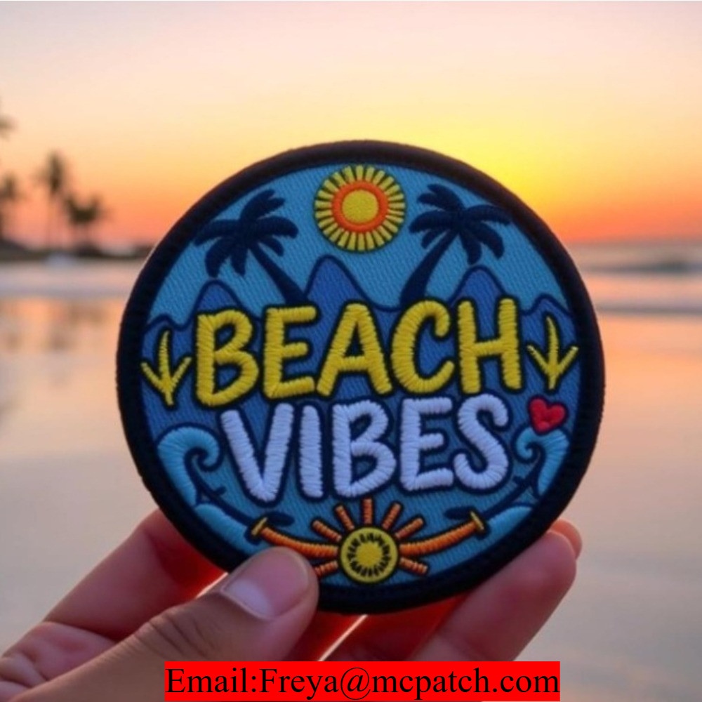 

Custom Embroidered Patches Logo Patch Design Your Own Iron-On Patches Personalized Embroidered Patches for Clothes Backpacks Hat