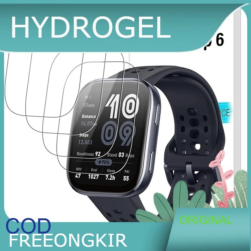 Hydrogel Amazfit Bip 6 Anti Gores Jelly Screen Protector Amazfit Bip 6