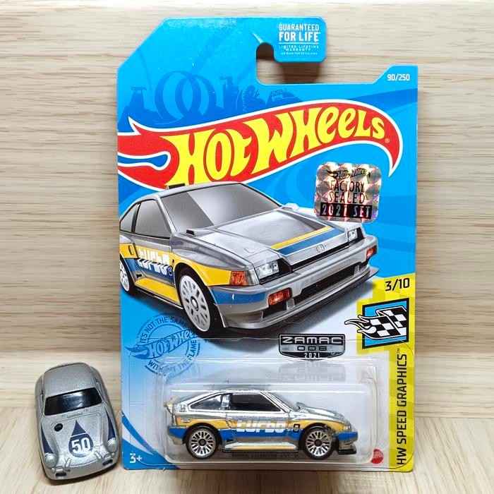 SLK99 hot wheels 1985 honda crx Zamac