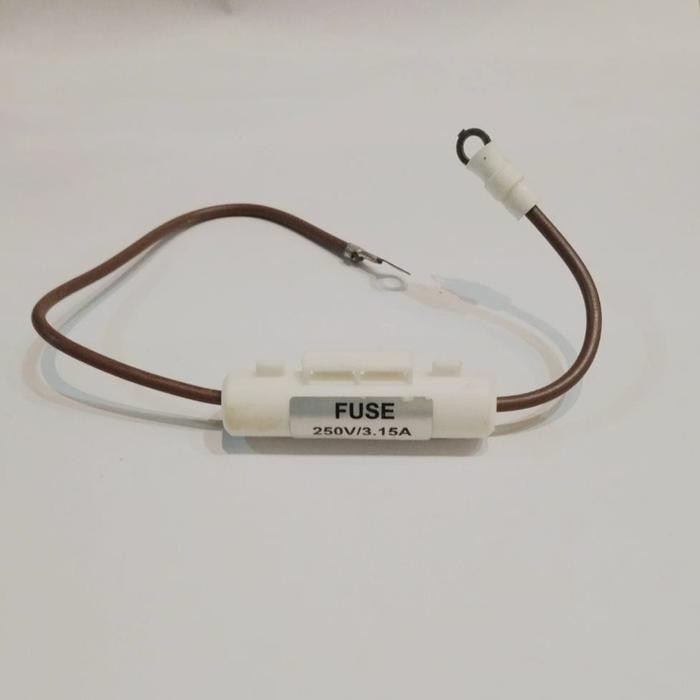 Tempat Rumah Fuse Sekring Mesin Cuci 250V 3.15A Ori