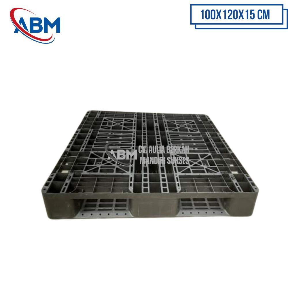 

Pallet Plastik Ukuran 100x120x15 cm - ABMAS34 - Hitam