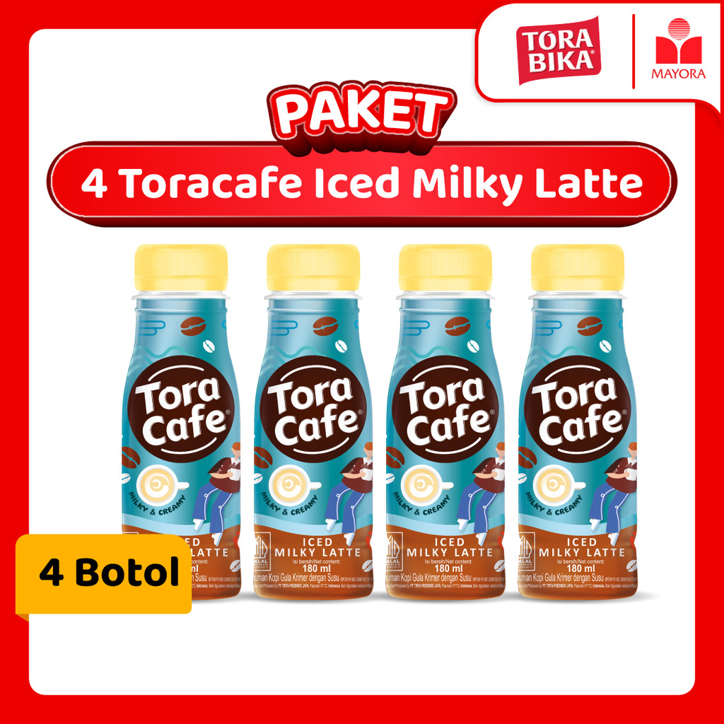

Paket 4 Toracafe Iced Milky Latte