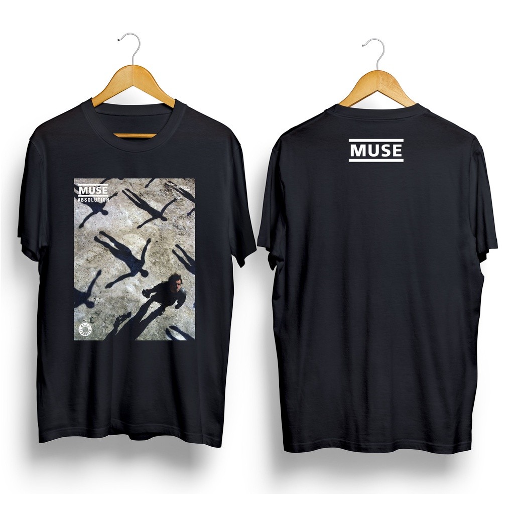 Kaos MUSE ABSOLUTION Premium tshirt MUSE kaos muse terbaru kaos music kaos band muse kaos distro pri