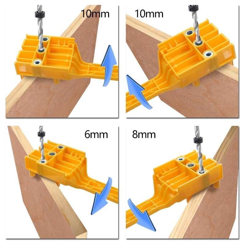 

AGNGSTR RDEER Pelubang Kayu Genggam Woodworking Punch Hole Locator 41 - T8106