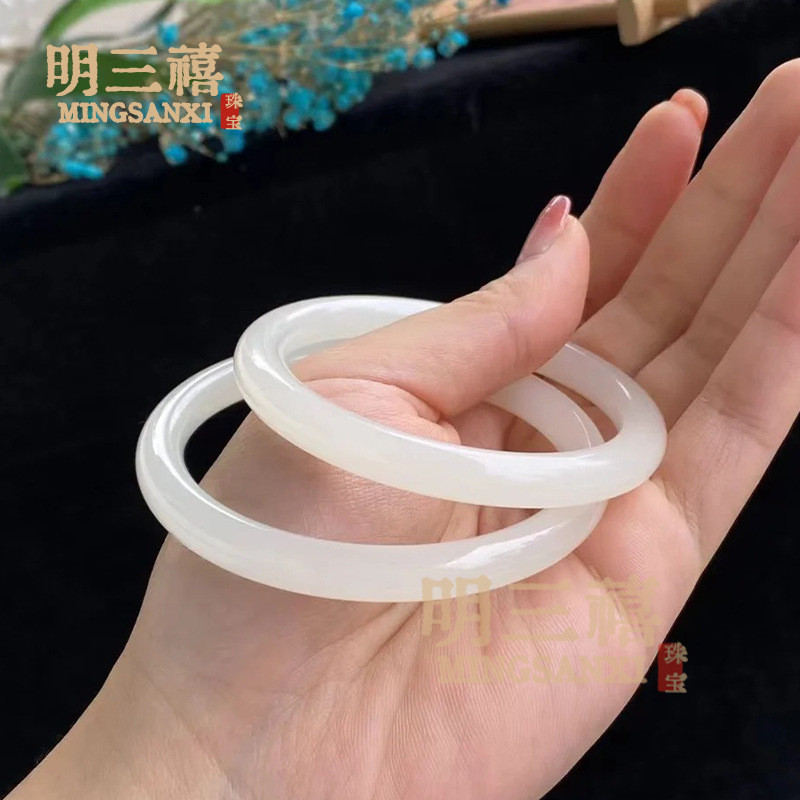 Gelang, sutra emas putih wanita tipis bulat suet whitener
