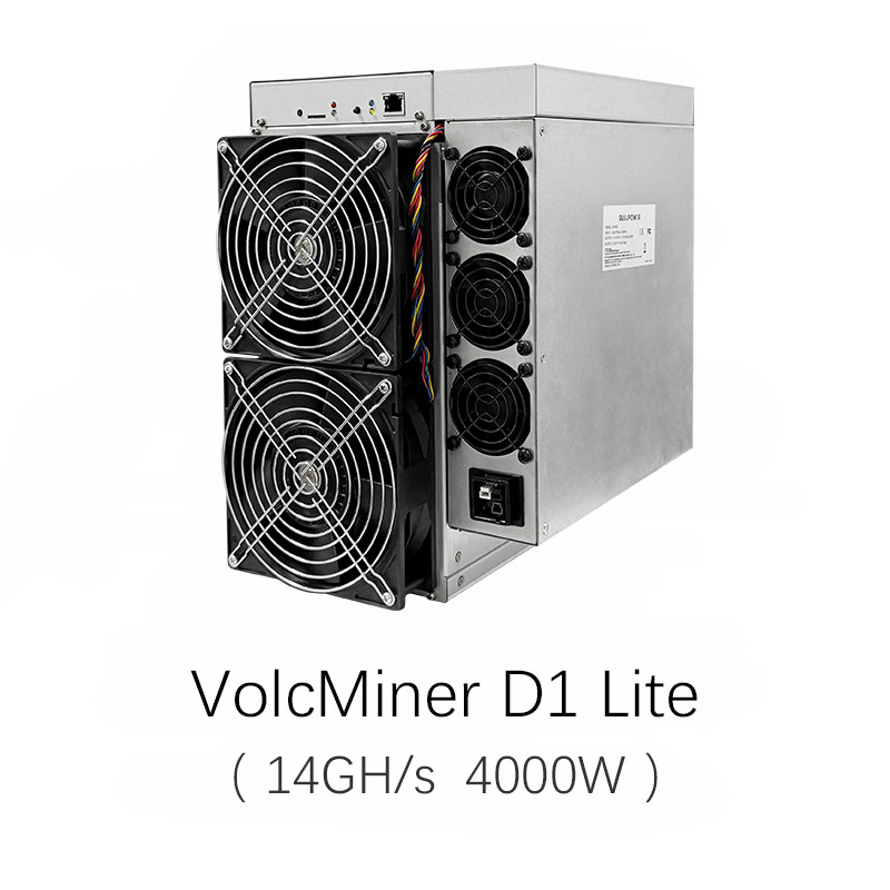 2025 FAST SELLING VOLCMINER D1 Lite 14Gh/s 4000W Litecoin Dogecoin Bells Miner