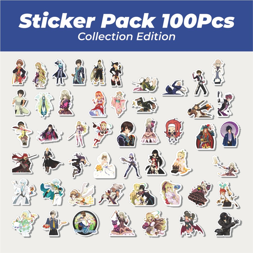 

Hot Stiker Game Series Tales Of Series Karakter Mix 2 Lucu Anti Air Stikers Berperekat Waterproof Sticker Decal Buat Motor Helm Buku Journal Koper Casing HP Laptop Botol Minum