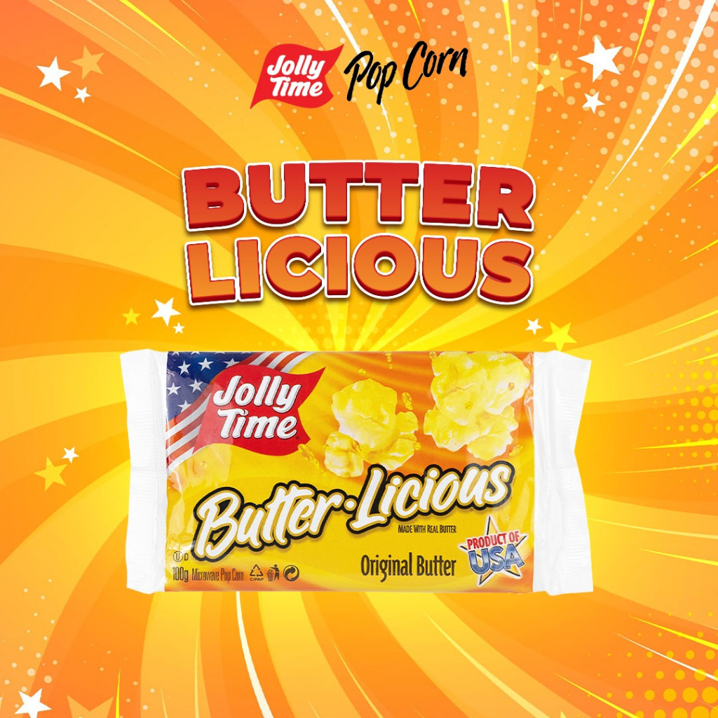 

Emama.store Jolly Time Microwave Popcorn - Butterlicious Product Of USA -Live