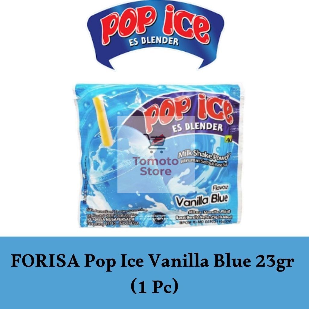 

✨ TOMOTOSTORE ✨ FORISA Pop Ice Blender Reguler 23 gr - Vanilla Blue