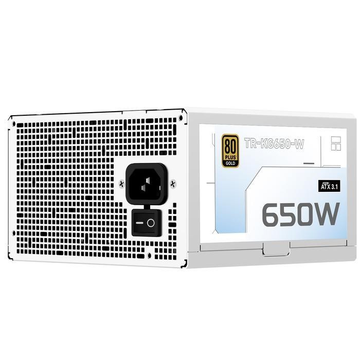 THERMALRIGHT TR-KG650 ATX 3.1 650 WATT 80 Plus Gold Full Modular PSU | WHITE