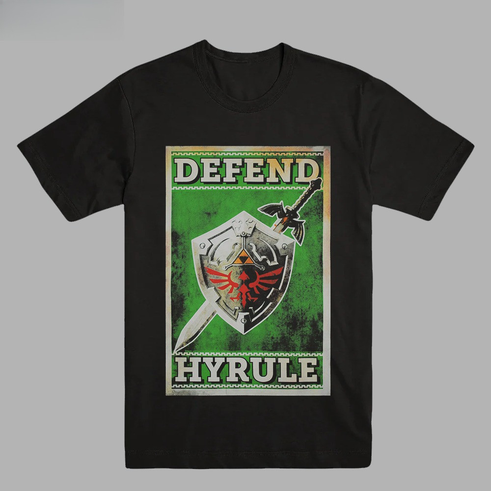 THE LEGEND OF ZELDA - DEFEND HYRULE | T-SHIRT |  GAME MERCH
