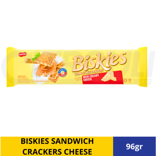 

BISKIES SANDWICH CRACKERS CHEESE 96gr