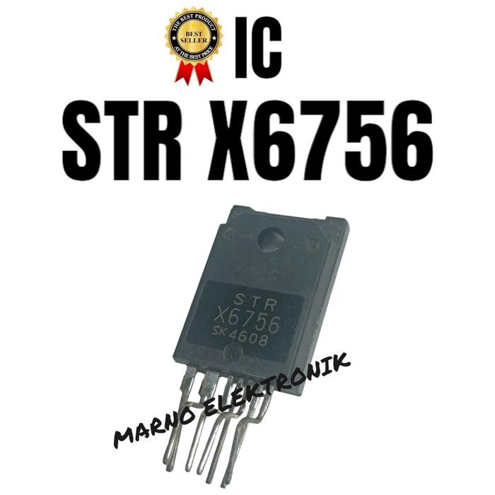 MR ELECTRO IC STRX6756 STR X6756 STRX 6756 ASLI PART ORI