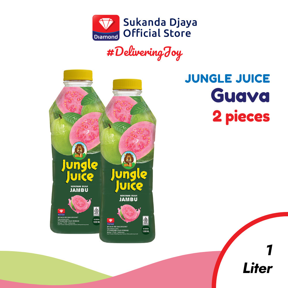 

Jungle Juice Guava 1 L - Twin Pack