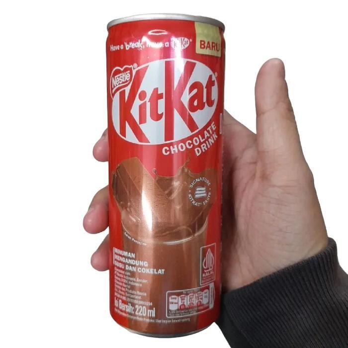 

Kitkat Chocolate Drink Minuman Susu dan Coklat Kaleng 220ml