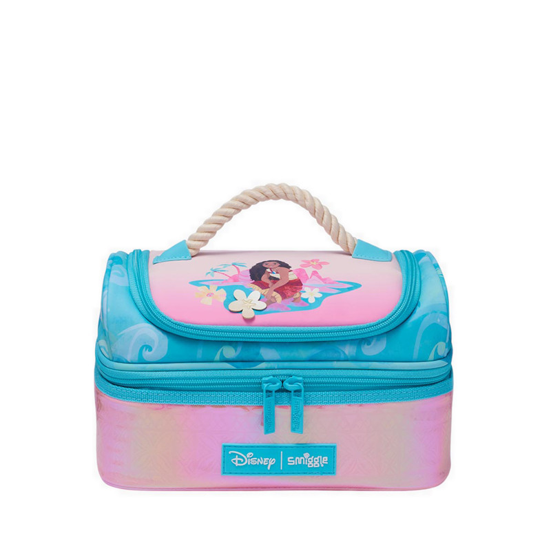 Smiggle Lunch Box Dbl Deck Moana - IGL457123PNK