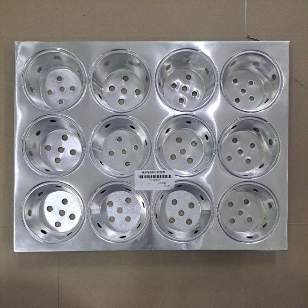 

loyang muffin lubang isi @12