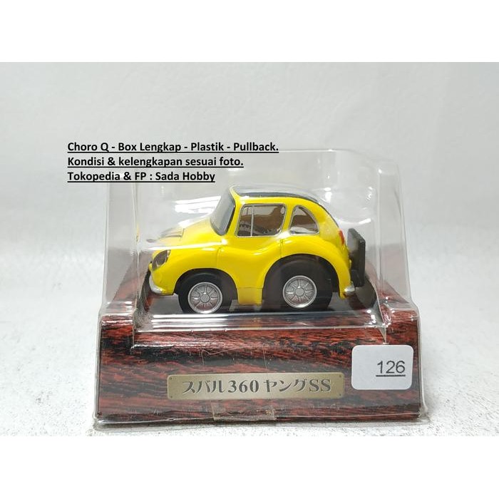 AD99 Choro Q ChoroQ Limited Subaru 360 Circle K Sunkus Box