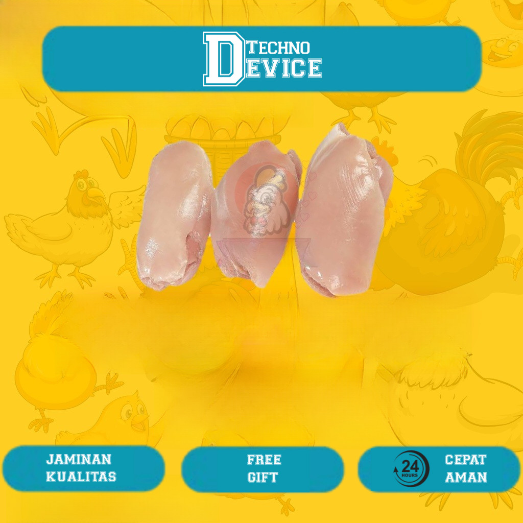 

Bonless Paha Polos 1kg tanpa tulang Ayam Boiler fillet Fillet fresh frozen